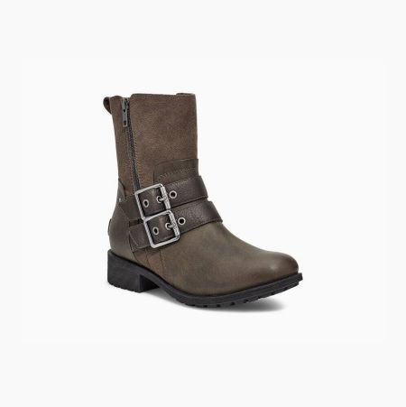 UGG Wilde Brown Boots for Women (JOWE51960)